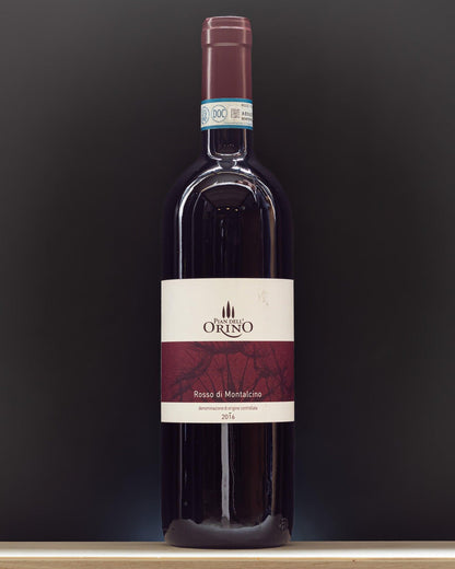 pian dell'orino rosso di montalcino sangiovese toscana italia