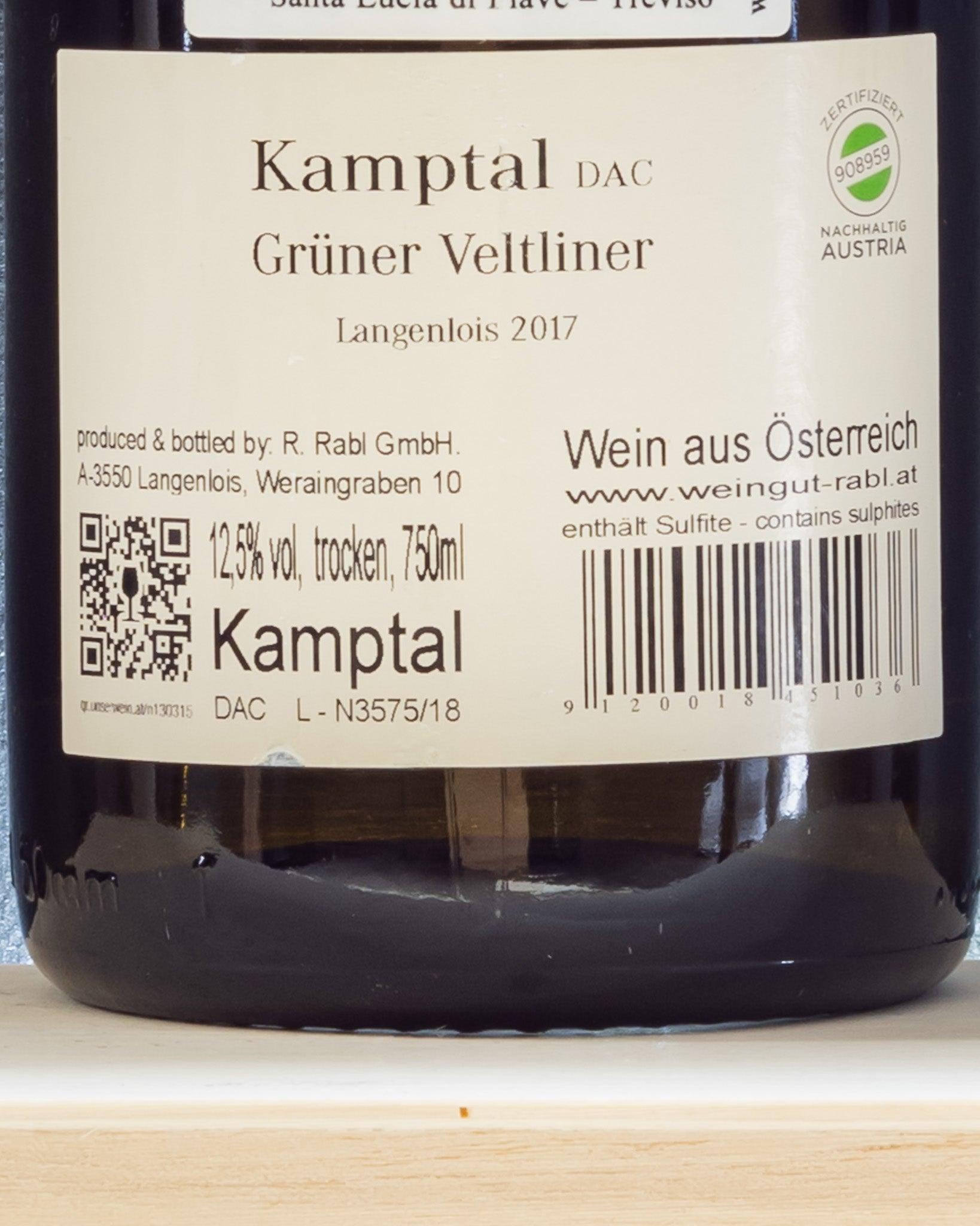 rabl gruner veltliner retro etichetta