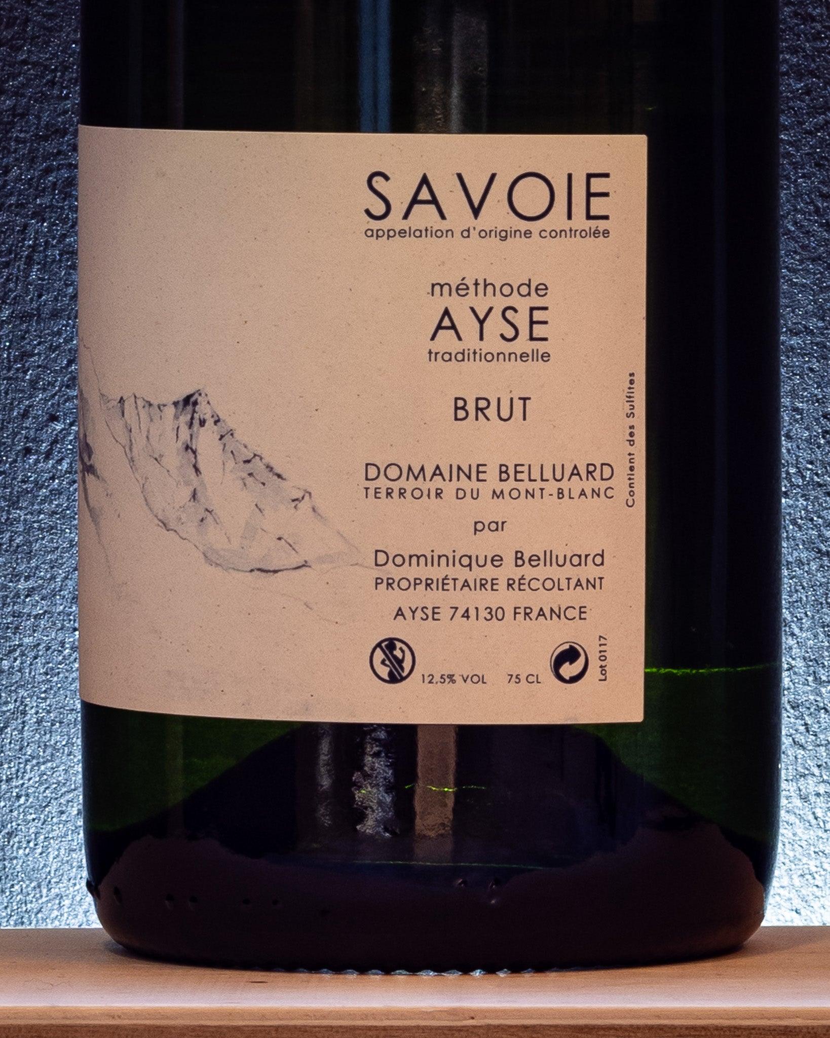 savoia dominique belluard brut ayse francia metodo classico gringet retro etichetta