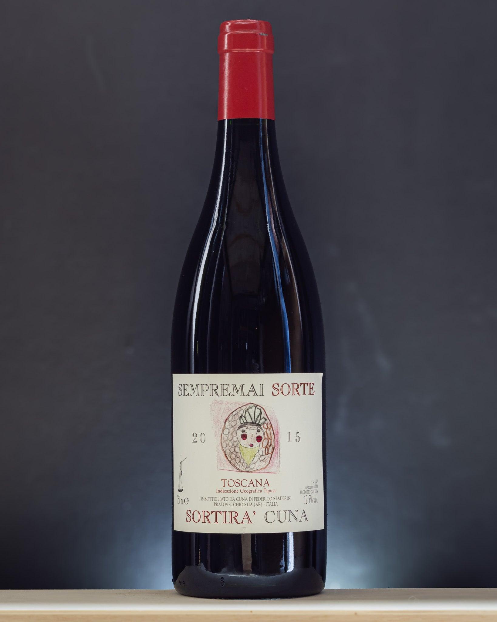 sempremai sorte sortira cuna Abrostine Vino Rosso Toscana 2015 Federico Staderini