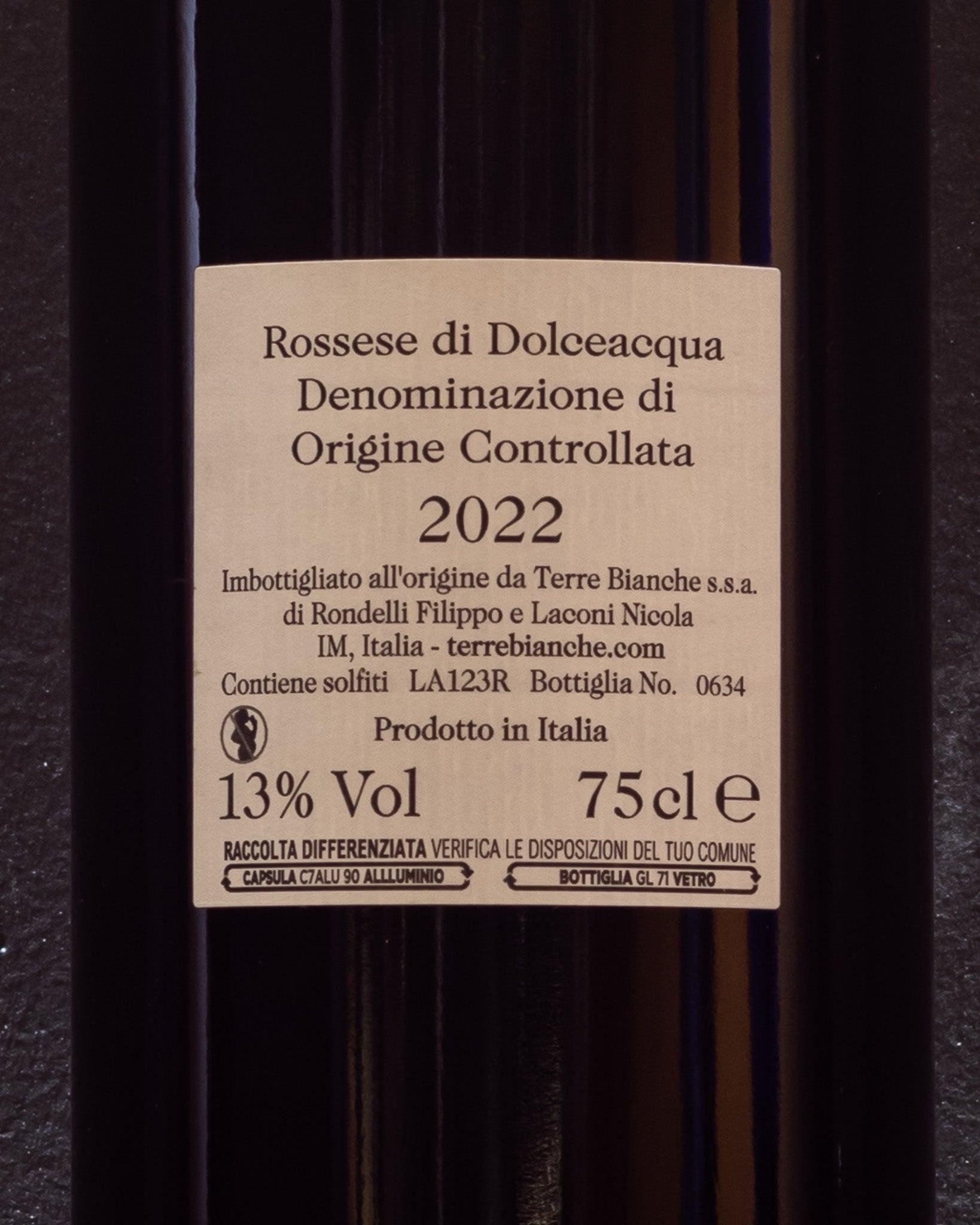 terre bianche dolceacqua liguria rossese italia retro etichette