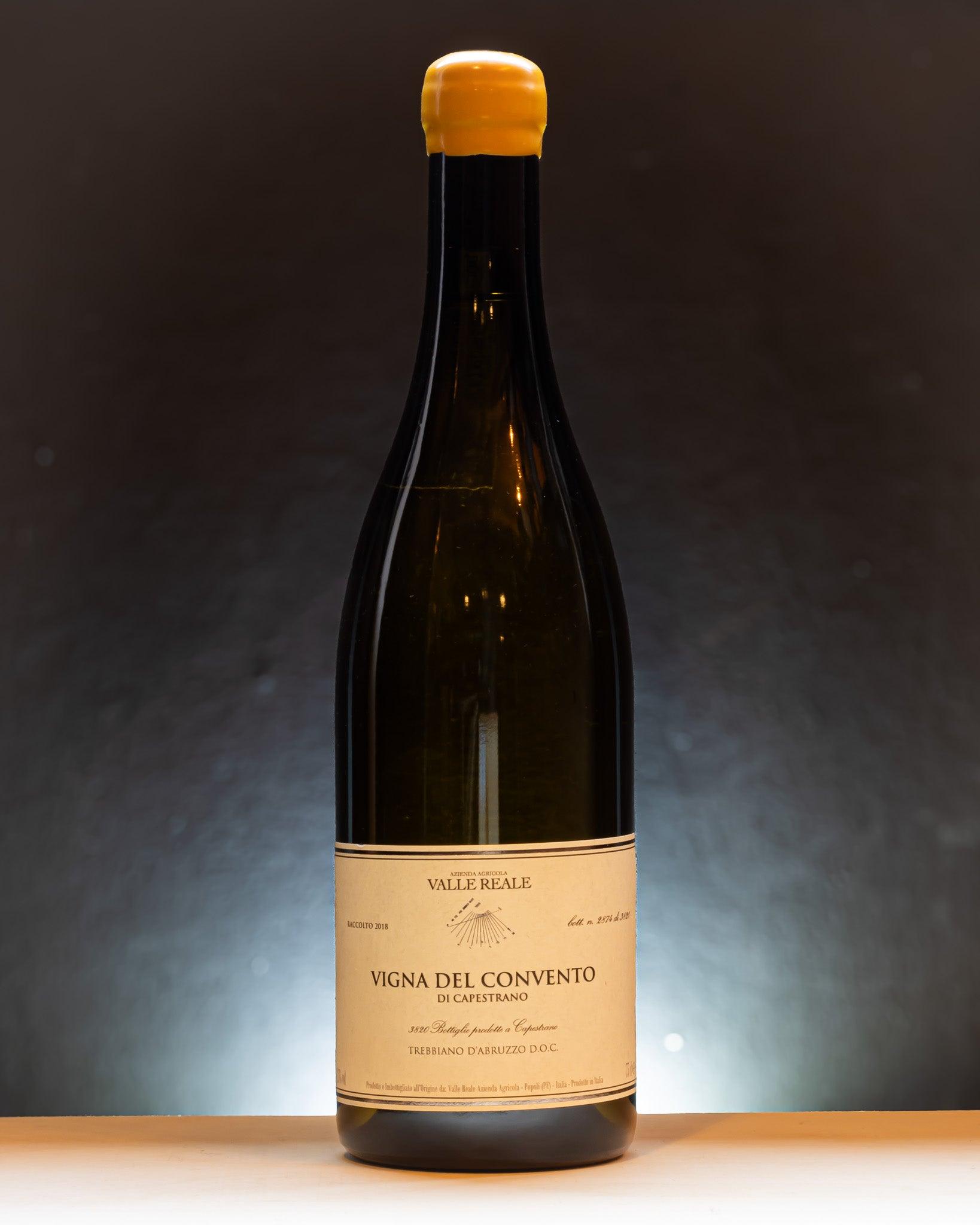 valle reale vigna del convento di capestrano abruzzo trebbiano italia vino bianco